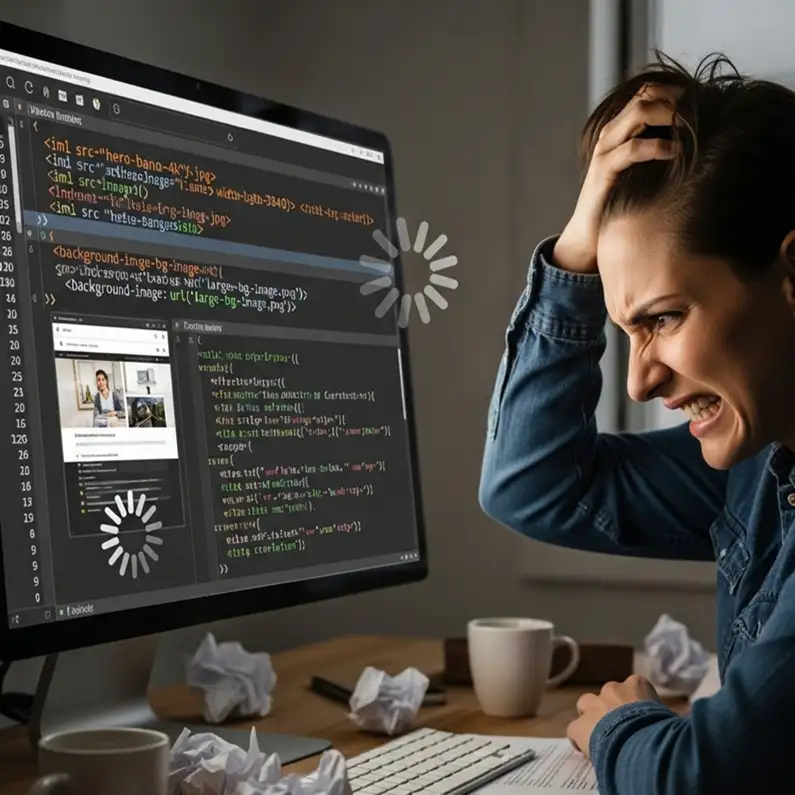 Thema: Langsame Websites in Schwabach - Technische Fehler - Unoptimierte Bilder & Code Thema: Langsame Websites in Schwabach - Technische Fehler - Unoptimierte Bilder & Code