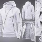 Hoodie weiß